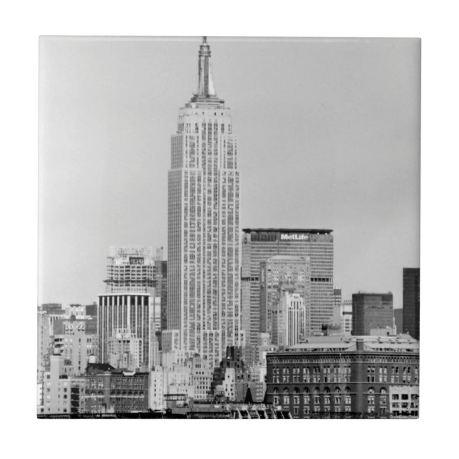 NYC Skyline IV Tile (Front)