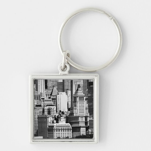 NYC Skyline IX Keychain (Front)