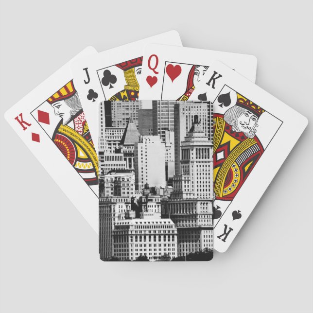 NYC Skyline IX Playing Cards (Back)