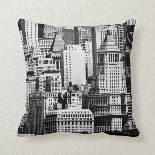 NYC Skyline IX Throw Pillow