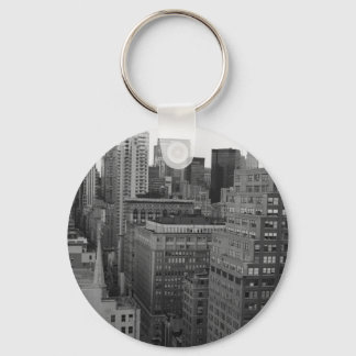NYC Skyline Photo Keychain