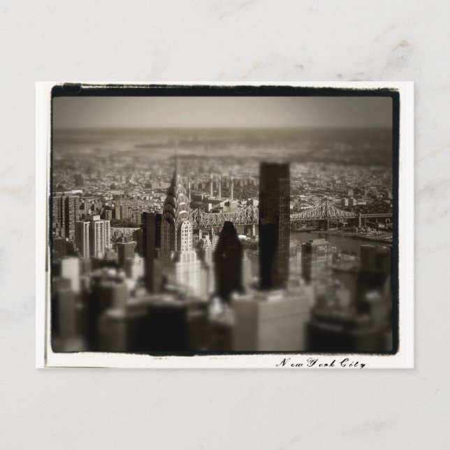 NYC Skyline Postcard (Front)