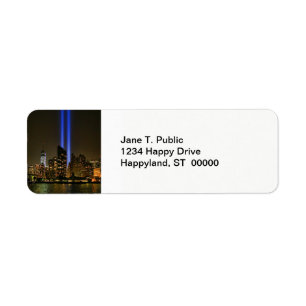 NYC Skyline : WTC 9/11 Hommage À La Lumière 2013 #