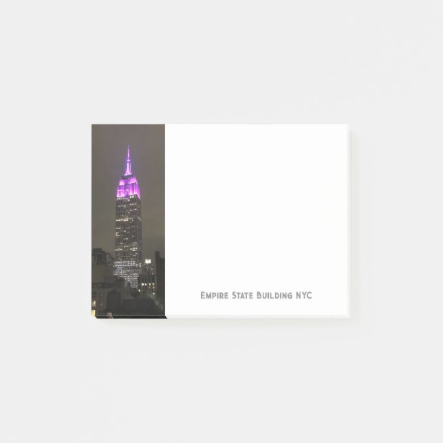 NYC Skyscraper at Night Post-it Notes (Front)