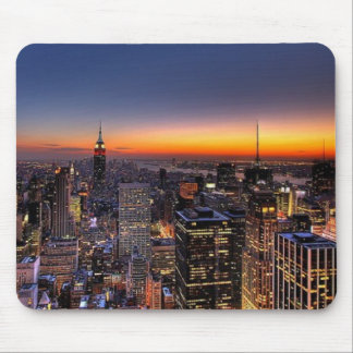 NYC sunset Mousepad