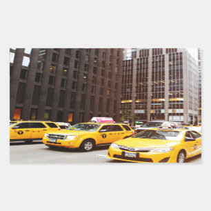 NYC taxi cabs in New York Sticker