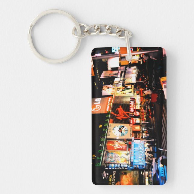 NYC Times Square Broadway Acrylic Keychain (Devant)