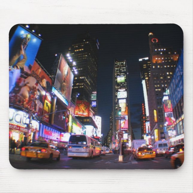 NYC Times Square Mouse Pad (Front)
