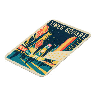 NYC with Stunning Times Square Magnet
