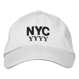 NYC Year Clean Stylish Embroidered Hat