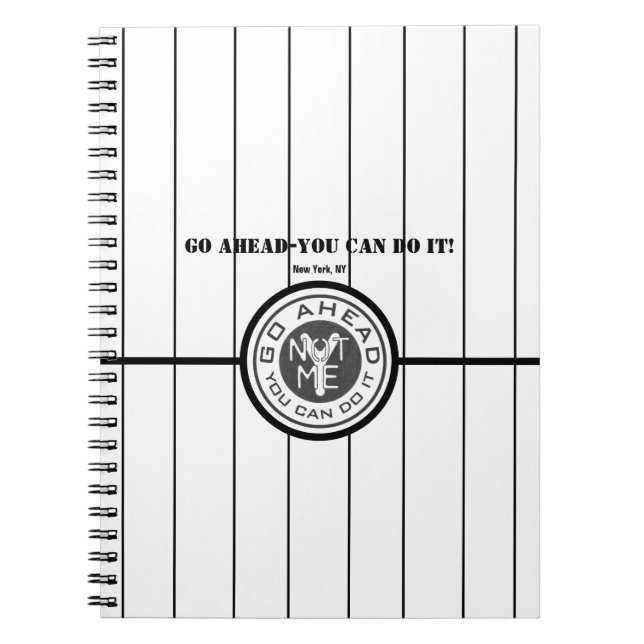 NYCCOU GOAHEAD 2 NOTEBOOK (Front)