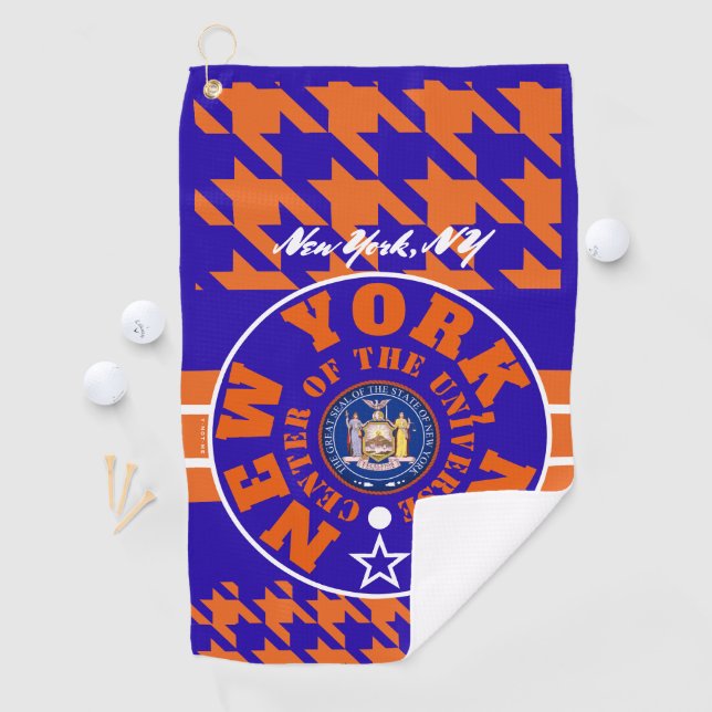 NYCCOU NEW YORK, NY (COU) 2htb  Golf Towel (InSitu)