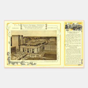 NYCentral Railroad Flyer - Grand Central Terminal Sticker