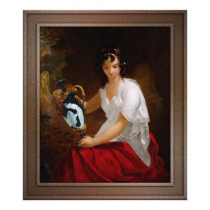 Nydia, The Blind Girl Of Pompeii Photo Print