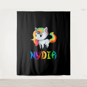 Nydia Unicorn Tapestry