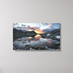 Nydiver Lakes Sunrise 2 - Ansel Adams Wilderness Canvas Print