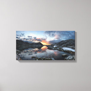 Nydiver Lakes Sunrise - Ansel Adams Wilderness Canvas Print