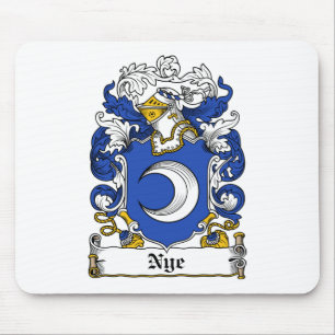 Nye Family Crest Mouse Pad