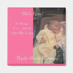 Nyelle, She's Here!, Nyelle Alexis Manning, 6:5... Magnet