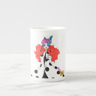 NYFW Whimsy Fashion Illustration Cup