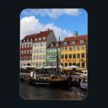 Nyhavn Copehagen Denmark Magnet<br><div class="desc">Hello! Hope you like this photo I took! Feel free to add your own text and check my shops for more!</div>