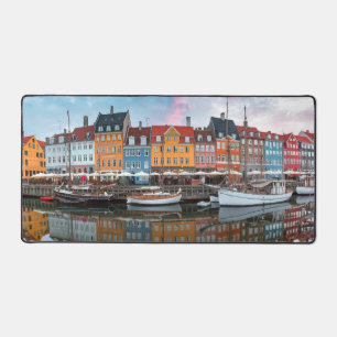Nyhavn Copenhagen Denmark Desk Mat