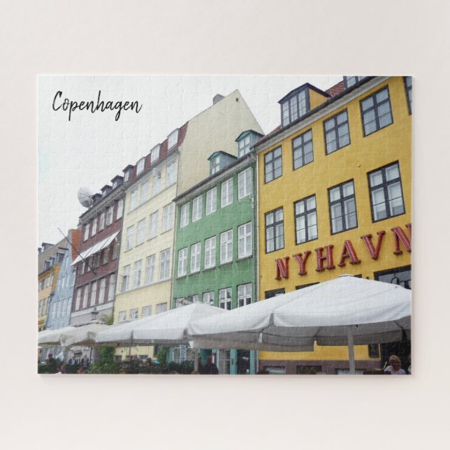nyhavn copenhagen jigsaw puzzle (Horizontal)