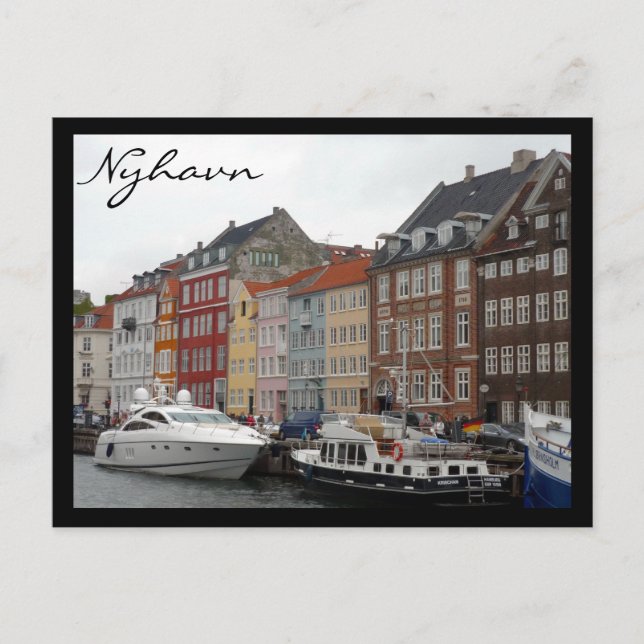 nyhavn modern postcard (Front)