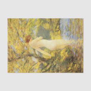 Nymph Bathing (Beautiful Female Deity) Tissue Paper