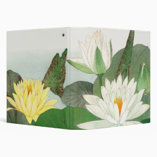 Nymphaea lotus, Japanese woodblock print, 1917 Binder
