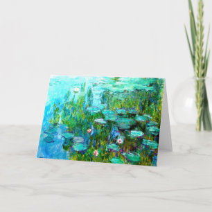 Nympheas by Claude Monet Notecard