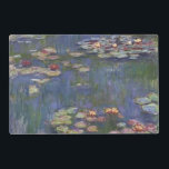 Nymphéas Claude Monet Laminated Place Mat<br><div class="desc">Nymphéas Claude Monet</div>