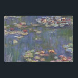 Nymphéas Claude Monet Laminated Place Mat<br><div class="desc">Nymphéas Claude Monet</div>