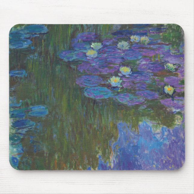 Nymphéas en fleur | 1914-17 mouse pad (Front)