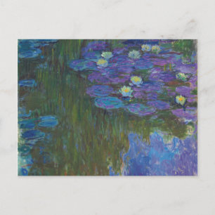 Nymphéas en fleur   1914-17 postcard