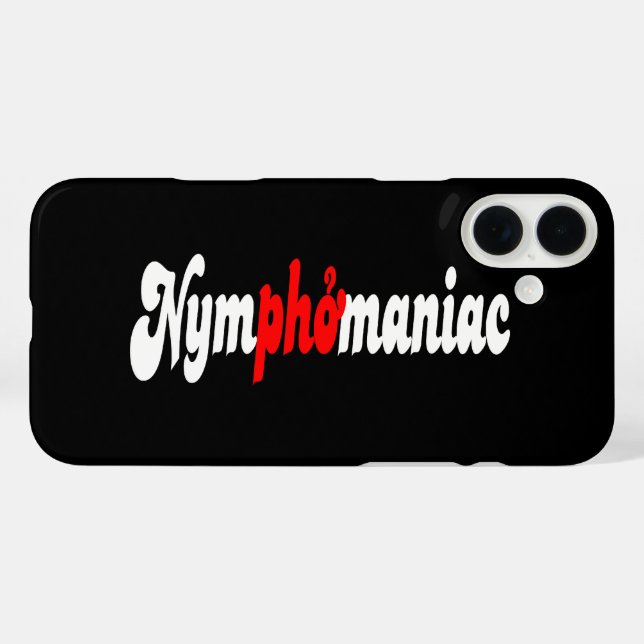 Nymphomaniac Case-Mate iPhone Case (Back (Horizontal))