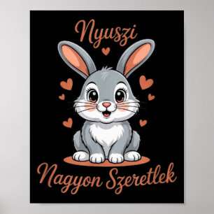 Nyuszi, My Bunny Rabbit - Szeretlek, I Love You! Poster