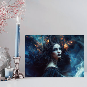 Nyx Greek Goddess Card