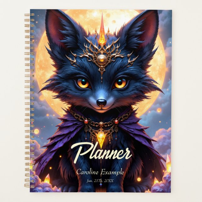 Nyx – Guardian of the Moonlight.  Planner (Front)