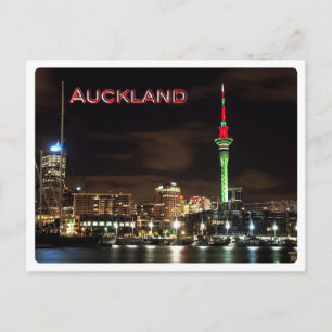 NZ Auckland - Sky Tower - Postcard