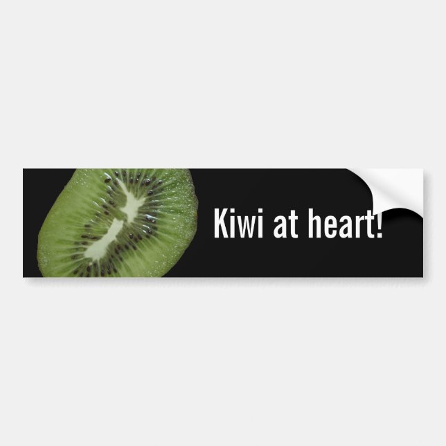 NZ Kiwi Bumper Sticker (Front)