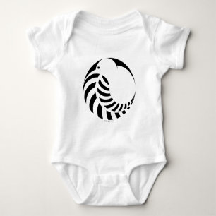 NZ Kiwi / Silver Fern Baby Bodysuit