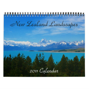NZ landscapes 2011 calendar