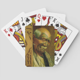 NZ Maori Leader Chief & Chietainess Art Playing Cards