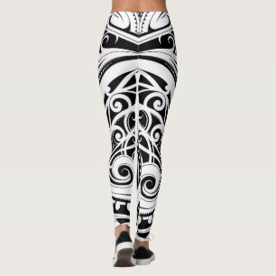 NZKULTURE trainer leggings unique Maori Design