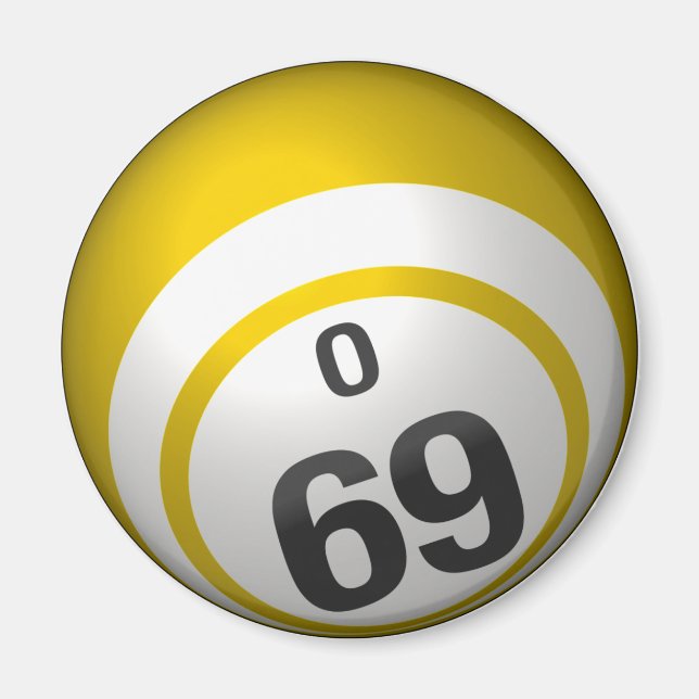 O 69 aimants à billes de bingo (Devant)