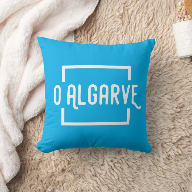 O Algarve Throw Pillow (Blanket)