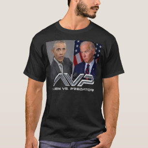 O Bama B Iden Avp Alien Vs P Redator T-Shirt