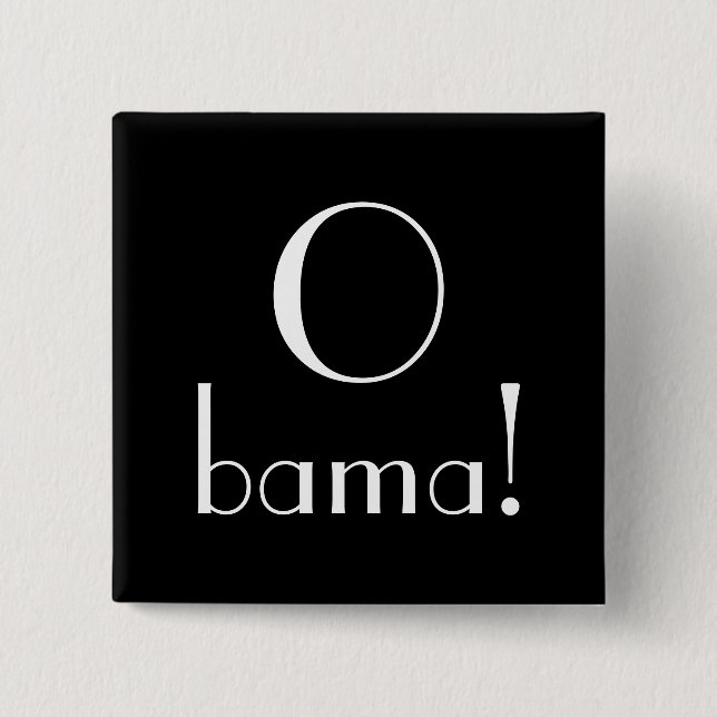 O bama! Button (Front)