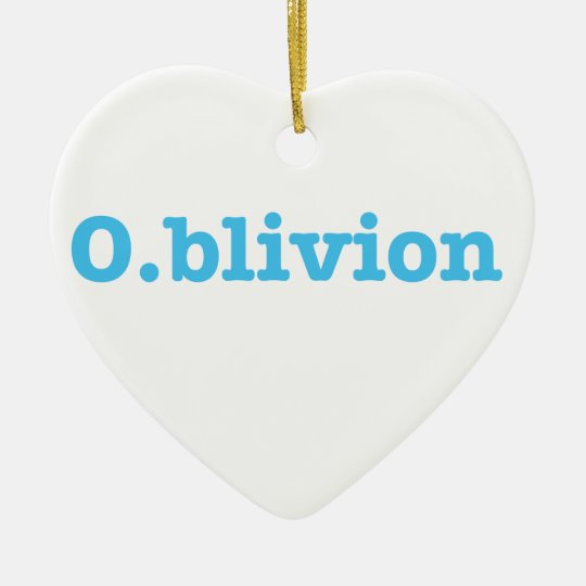 O.blivion Ceramic Ornament